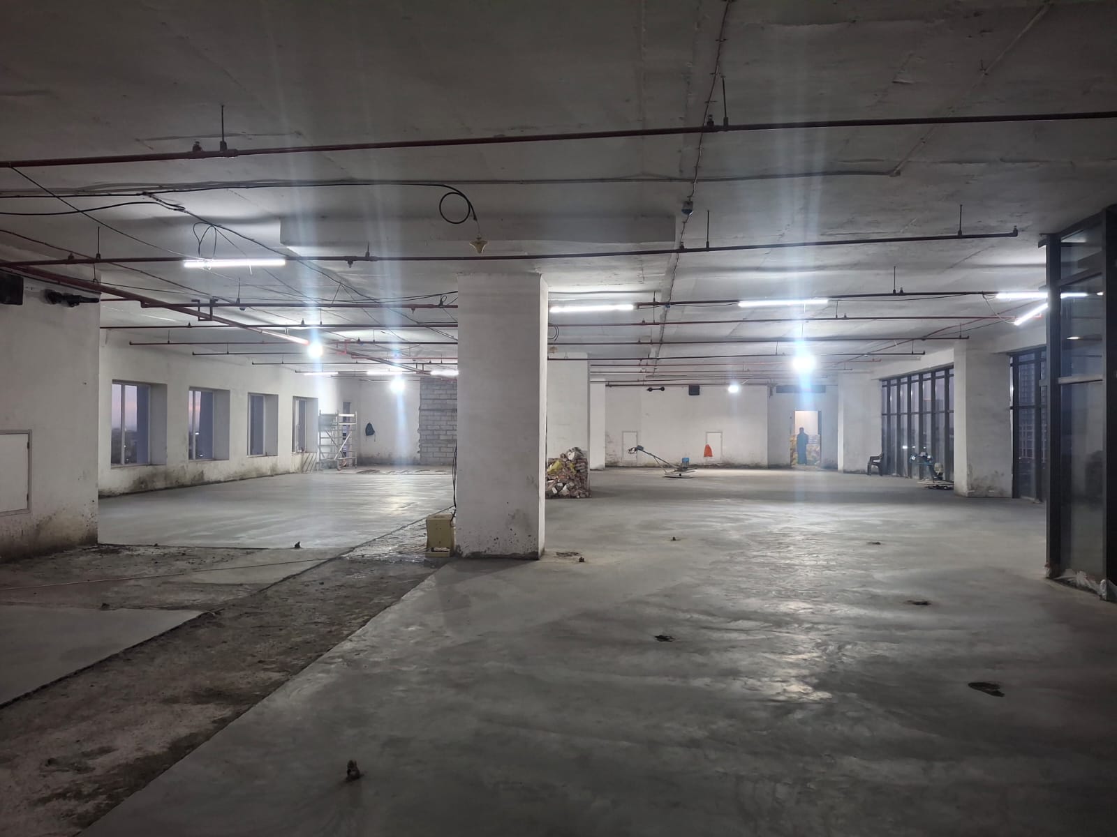 KS Tower Noida Trimix Flooring Project | Swastik Infra Projects whatsapp image 2026 04 19 at 5.21.41 pm